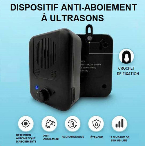 Appareil Anti-aboiement À Ultrasons Pour Chien