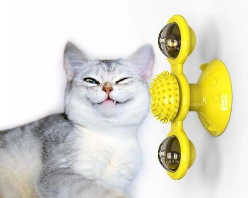 Jouet pour chat - Nettoyage dents des chats