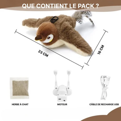 Oiseau Jouet Intéractif Pour Chat Et Chaton