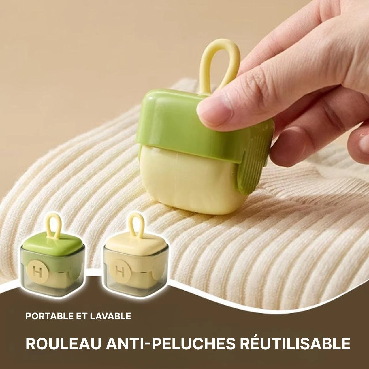 Rouleau Anti-Poils et Anti-Peluches