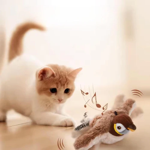 Oiseau Jouet Intéractif Pour Chat Et Chaton