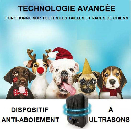 Appareil Anti-aboiement À Ultrasons Pour Chien